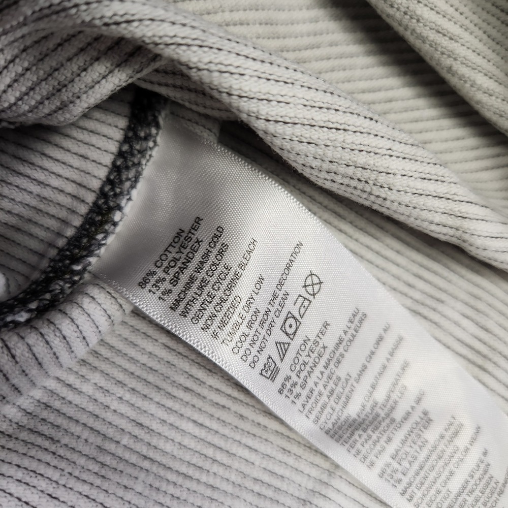 Tommy Bahama Sweatshirt Men XL 1/4 Snap Pullover Stretch Gray Sweater Mock Neck - Picture 10 of 12